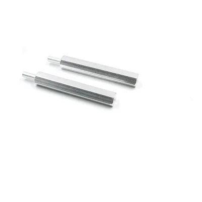 Factory Direct M2 M2.5 M3 M4 M5 M6 Black White Plastic Nylon PA66 DIN933 Hexagon Female Thread Standoffs PCB Spacers