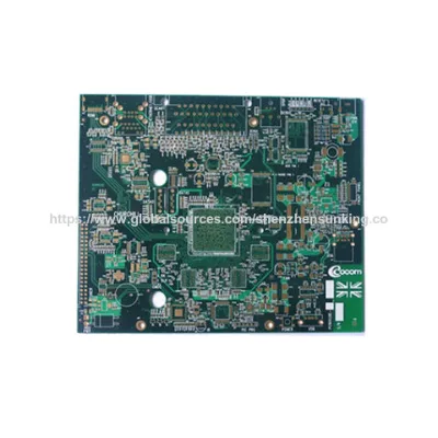 10 Layers PCB with surface treatment:Immersion gold