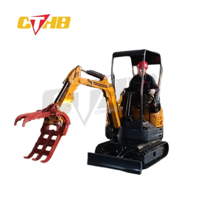Made in China Mini Excavator Mechanical Grapple for Material Handling Works