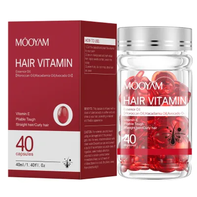 Vitamin Morocco Hair Care Essential Oil Capsules No-rinse Shampoo Capsules for Hair Care Processing