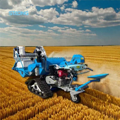 Rice Combine Harvester Machine Chinese Made Agricultural Machine Wheat Harvester