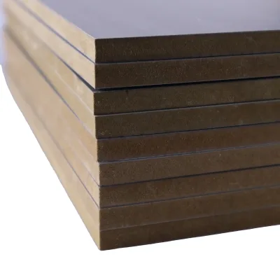 Modern Design 4mm Melamine Medium Density Fiberboard Moisture-Proof Finished for Furniture Usage