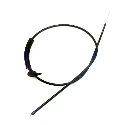 Hood Release Cable Steel Core PVC Sheath 51237197474 for BMW E65 E66 7 Series Replacement Part
