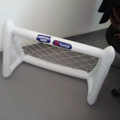 Outdoor Portable Inflatable Soccer Goal Post PVC Target Goal for Training Game & Advertising
