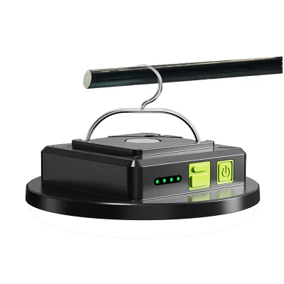 10000W Rechargeable LED Camping Light with Flashlight and Emergency Lamp ABS Body for Backpacking Hiking Power Outages