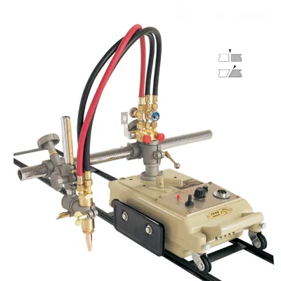 Semi-Automatic Gas Cutting Trolley for Steel Plate & Pipe Bevel Cutting