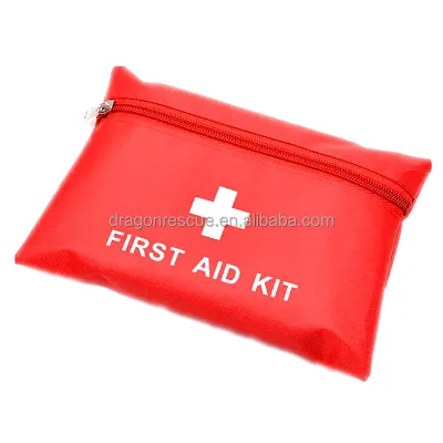 Customized Design Nylon Portable Mini First Aid Medical Kit Mini Individual Travel First Aid Kit Bag