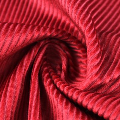 High Quality Cotton Viscose for Suit Pant Trouser Home Sofa Cover Solid Corduroy Fabric