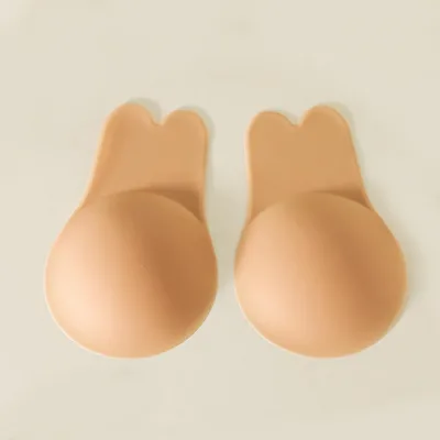 Factory Direct Sales Silicone Strapless Backless Nipple Covers Sticky Invisible Self Adhesive Bra