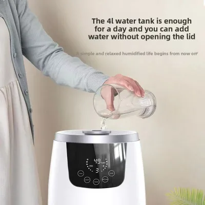 Lianxiang New 4L Large-capacity Household Desktop Ultrasonic Humidifier with Below 36dB Noise and Timing Function