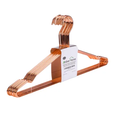 Wholesale Heavy Duty 4.0mm Thick Metal Clothes Coat Hanger