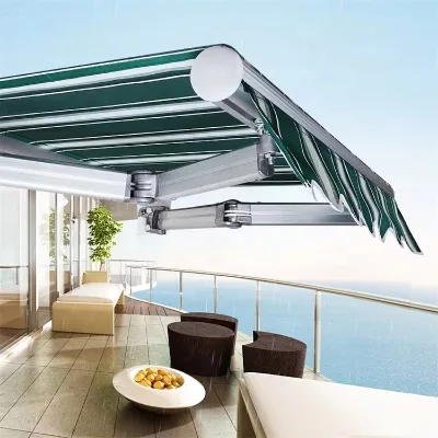 Top-Selling Retractable Folding Awning - for Shopfront, Patio & Hotel - Heavy-Duty Aluminum Frame, Waterproof & UV Resistant