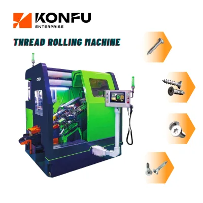 KONFU Customizable thread length thread rolling machine  for Various Thread Types