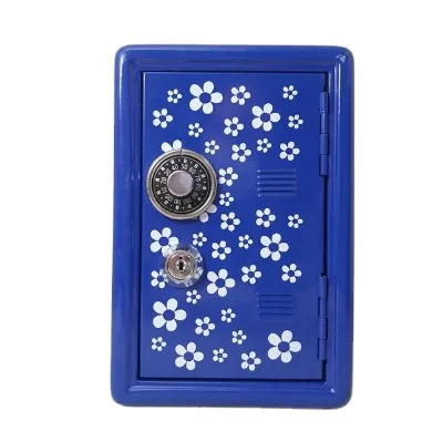 Customized Metal Banks for Kids Box Piggy Money Safe Bank