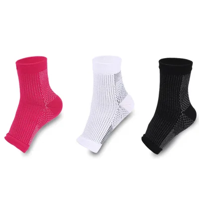 Summer Ankle Design Antislip Yarns Anti slip Bacterial Fitness Hospital Diabetic Socks for Men