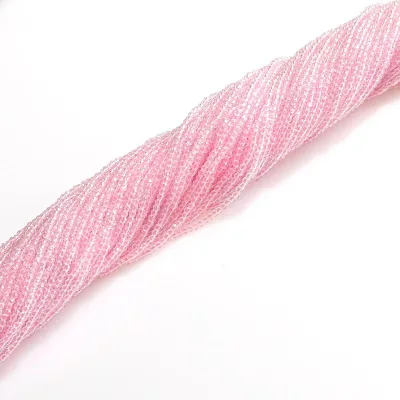 2mm Pink Yellow Blue Hydro Crystal Glass Rondelle Beads Faceted Ball Beads for Jewelry & Earring Tassel Making