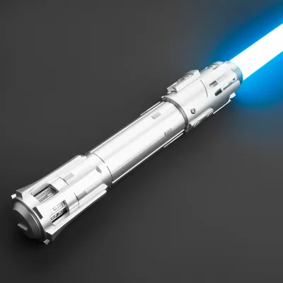 Ben Solo Inspired: Roaring Sound & Bright Glow - Rechargeable Metal Dueling Lightsaber - Perfect Gift