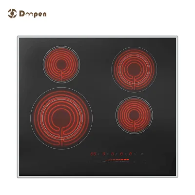 Sensor Touch 4Burner Electric Cooker Electric Stove with Aluminum Frame Built-in