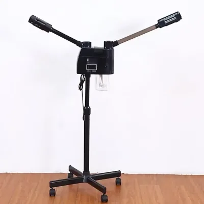 Black Facial Steamer Salon Hot Cold Steamer Facial 800w Spa2 in 1  Facesteamer Touch LCD Display