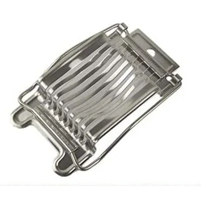 Multipurpose Stainless Steel Wire Egg Slicer Square pattern Egg cutter For Restaurant Kitchen