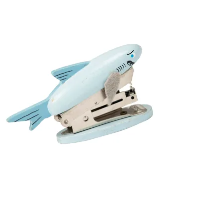 Student Stationery Mini Wooden Animal Cartoon Manual Stapler Century Create Brand Sj988 Multifunctional 12cm Desk Use 4 Years