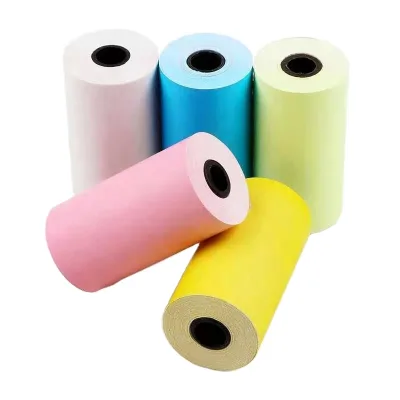 OEM 100% Wood Pulp Custom Color White 57mm 80mm 80x80 Thermal Paper Roll for POS/ATM Machine