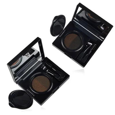 Factory Direct Sale Two Tone Pro Eyebrow Powder With Brush 3D Brow Gel Eyebrow Gel