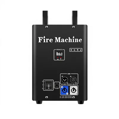 100W Single-head Flamethrower Stage-performance Atmosphere Prop DMX512-controlled Mini Fire-column Machine Flame-effect