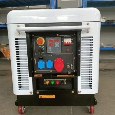 Best Selling 10KW air Cooled Portable Sileent diesel Generator with Good  Price