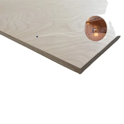 Modern Birch Plywood 20x28 18mm Thickness Baltic Birch Commercial Use E0 Glue First-Class Grade Factory Price