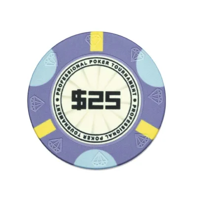 10g 39mm Ceramic Poker Chips Custom Casino Poker Chips Professional Poker Chips Supplier