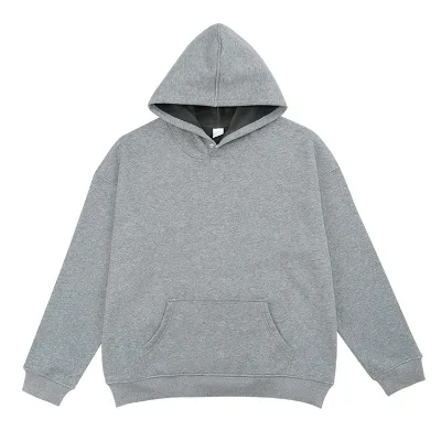 Warm Fleece Heavyweight 480gsm Hoodie Custom logo Printed Blank Hoodie Men Custom Pullover Hoodies for Men No Strings