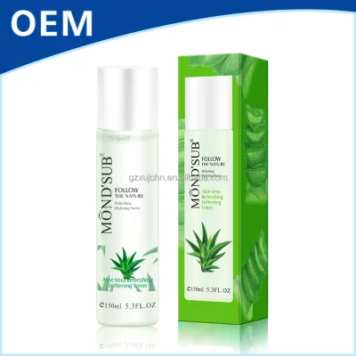 Mond'sub Guangzhou Private Label Products Skincare Healthy Herbal Natural Aloe Vera Face Toner