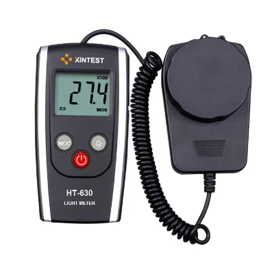 Hti Ht-630 Good Quality Portable Digital Light Luminous Flux Meter Lightmate Light Meter Pothograpy