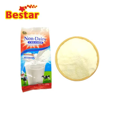 Factory NDC 250g Non-Dairy Creamer Powder Cheap 200g Milk Powder for Drink Raw Processing Type Packaged in Bag for Africa