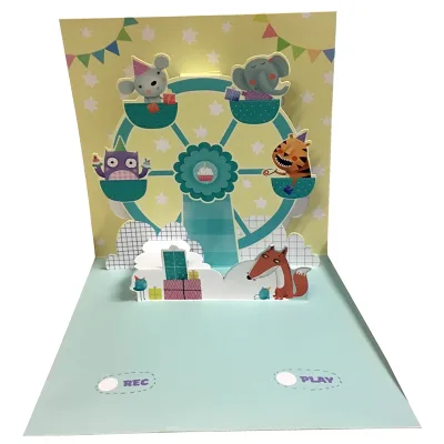 UPGRADED 3D Pop Up Birthday Cards, Musical LED Lights Birthday Greeting Cards Birthday Gifts