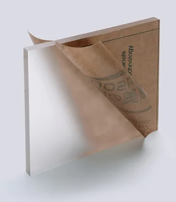Cast Acrylic Sheets for Laser Cutting with Double Sided Masking for Precision CNC Machined Crafts and Signage