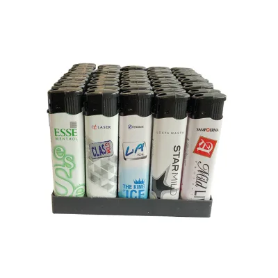 Disposable Flame Lighter Popular Design Cigarette Lighter Business Gifts Custom logo Lighter