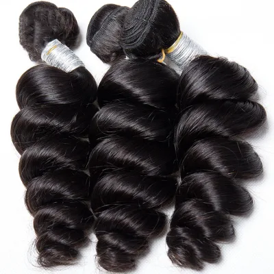 10A Wholesale Factory Price Loose Weave Brazilian Human Hair Bundles