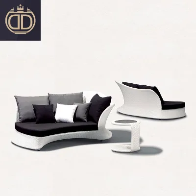 Home Casual Backyard Waterproof Sun Fun Polyrattan Big Lots Outdoor Lounge Out Door Furniture