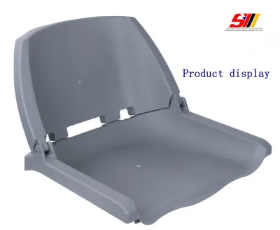 Factory Direct Foldable Plastic Boat Seat Marine Grade Heavy Duty Folding Seat For Fishing Boat Pontoon Yacht Kayak Canoe