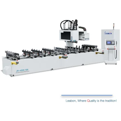 Double and Three-row CNC Mortising Machine for Efficient Drilling and Slotting Milling Multi-Station Simultaneous
