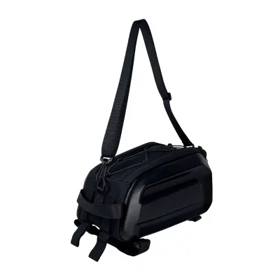 EVA Hard Shell 12L Bicycle Cargo Pannier Storage Bag Saddle Seat Bag with Shoulder Strap