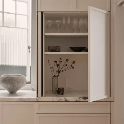 Modern Luxury Kitchen Cabinets Shaker Door Whole House Design Bespoke Pantry Cabinet Built-in Appliance Garage Villa Furniture