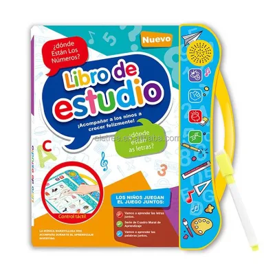 Eleetre Libro Educacion Temprana Libro En Espanol Ingles De Electronica Interactivos Para Ninos Con Sonido Libros for Kids