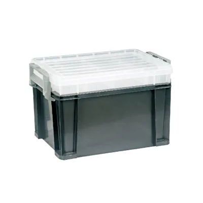 Deepened Oversized Waterproof Fishing Box With See Through Lid for Freshwater Saltwater Tackles