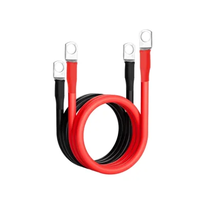 Low Voltage Wire with OT Copper Terminal Length Can Be Customized Silicone Single Core Pre-crimped Industrial Power Cables