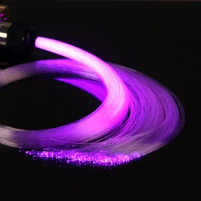 Factory Wholesale 2.5mm Plastic PMMA LED Fiber Optic Light IP68 Waterproof Aluminum Alloy High CRI 90 Dimmable for Home Cinema