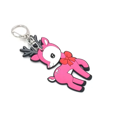For Acrylic Photo Key Holder Customized PVC Anime Keychain