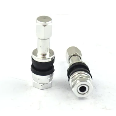 Tr48e Aluminum Tire Valves Tubeless Metal Clamp in Valves Motorcycle Tire Valve Stem